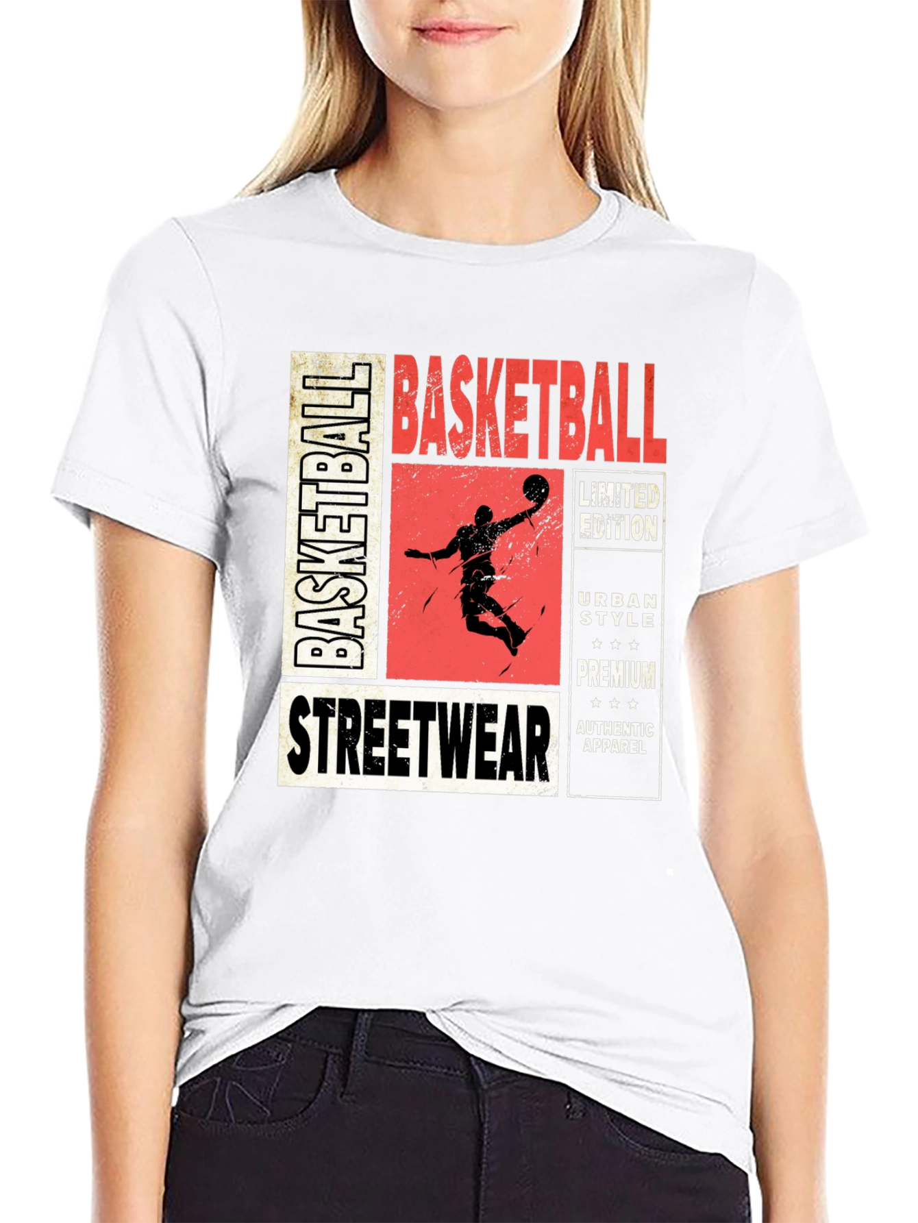 Basketball Streetwear Graphic Tee