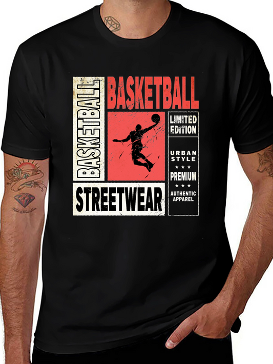 Basketball Streetwear Graphic Tee