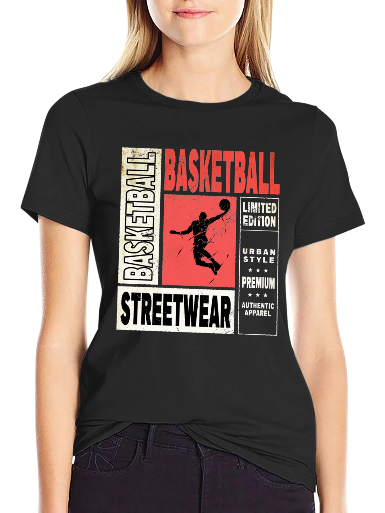 Basketball Streetwear Graphic Tee