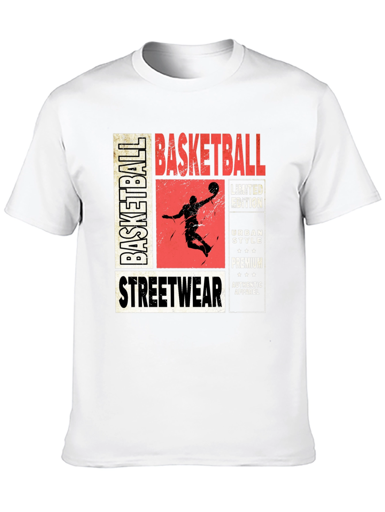 Basketball Streetwear Graphic Tee