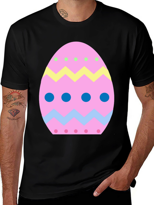 Easter Egg Graphic Tee - Fun Holiday Apparel