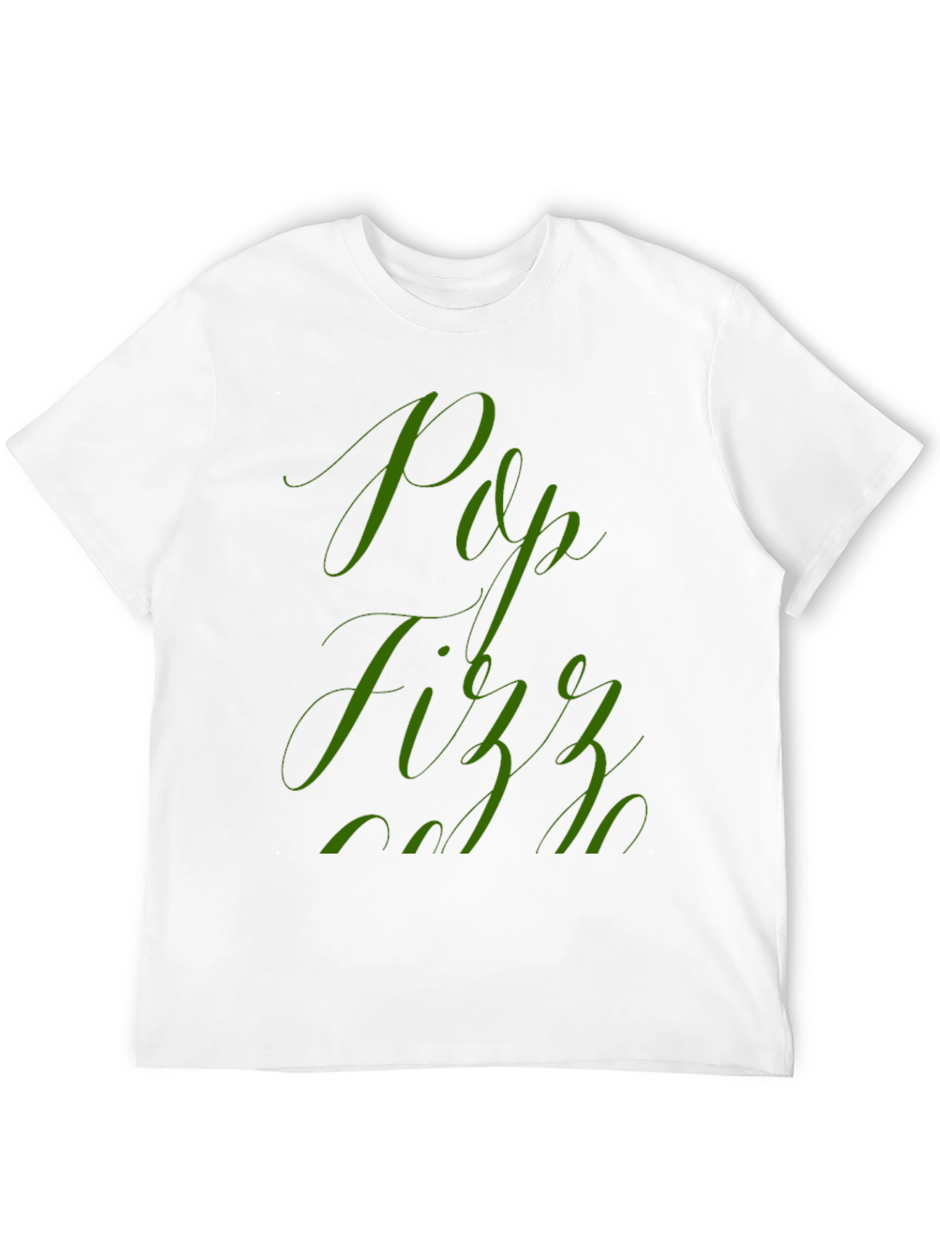 Pop Fizz Black Graphic Tee