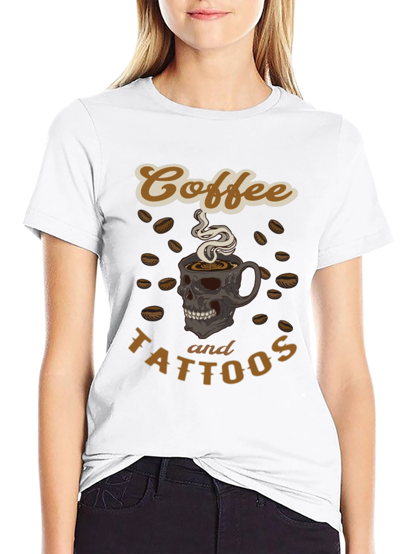 Coffee and Tattoos Graphic Tee