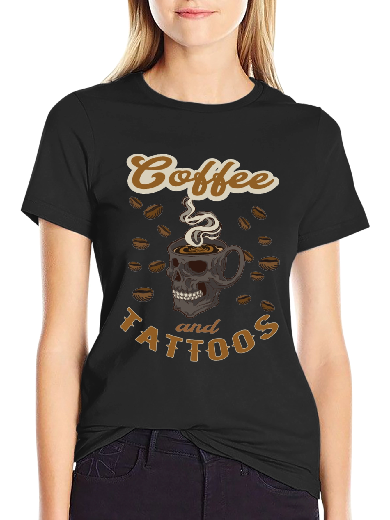 Coffee and Tattoos Graphic Tee