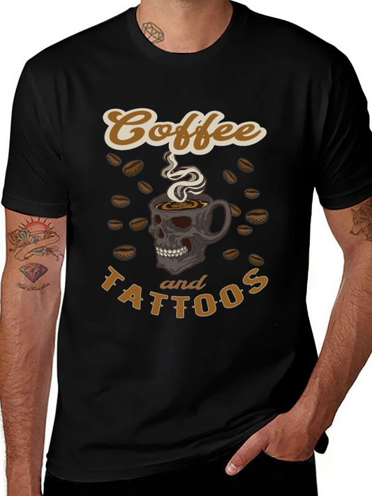 Coffee and Tattoos Graphic Tee