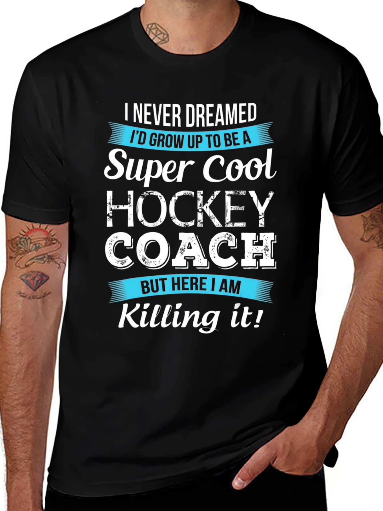 Super Cool Hockey Coach T-Shirt
