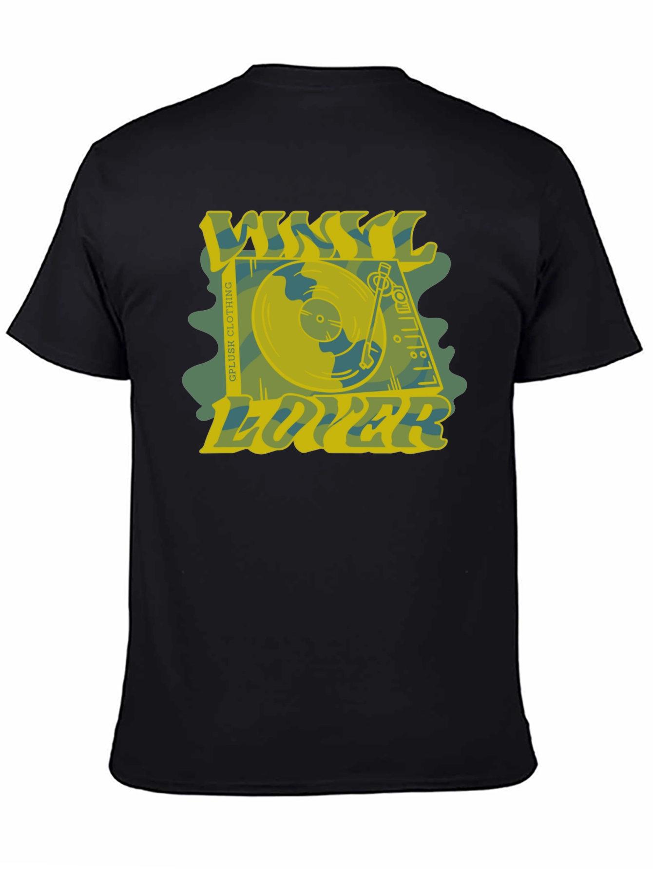 Vinyl Lover Graphic Tee - Retro Music Shirt