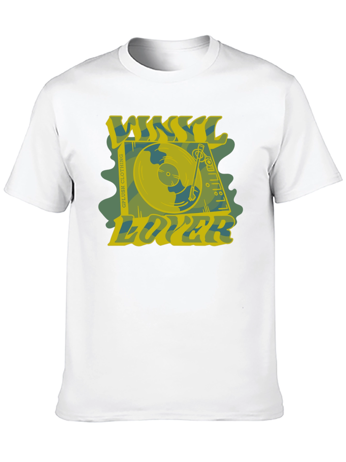 Vinyl Lover Graphic Tee - Retro Music Shirt