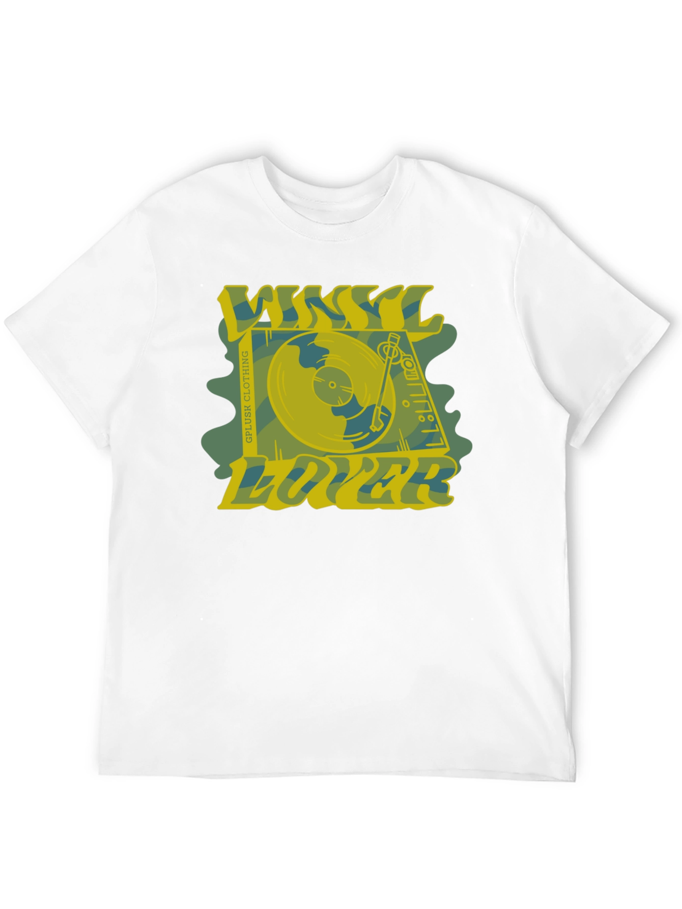 Vinyl Lover Graphic Tee - Retro Music Shirt