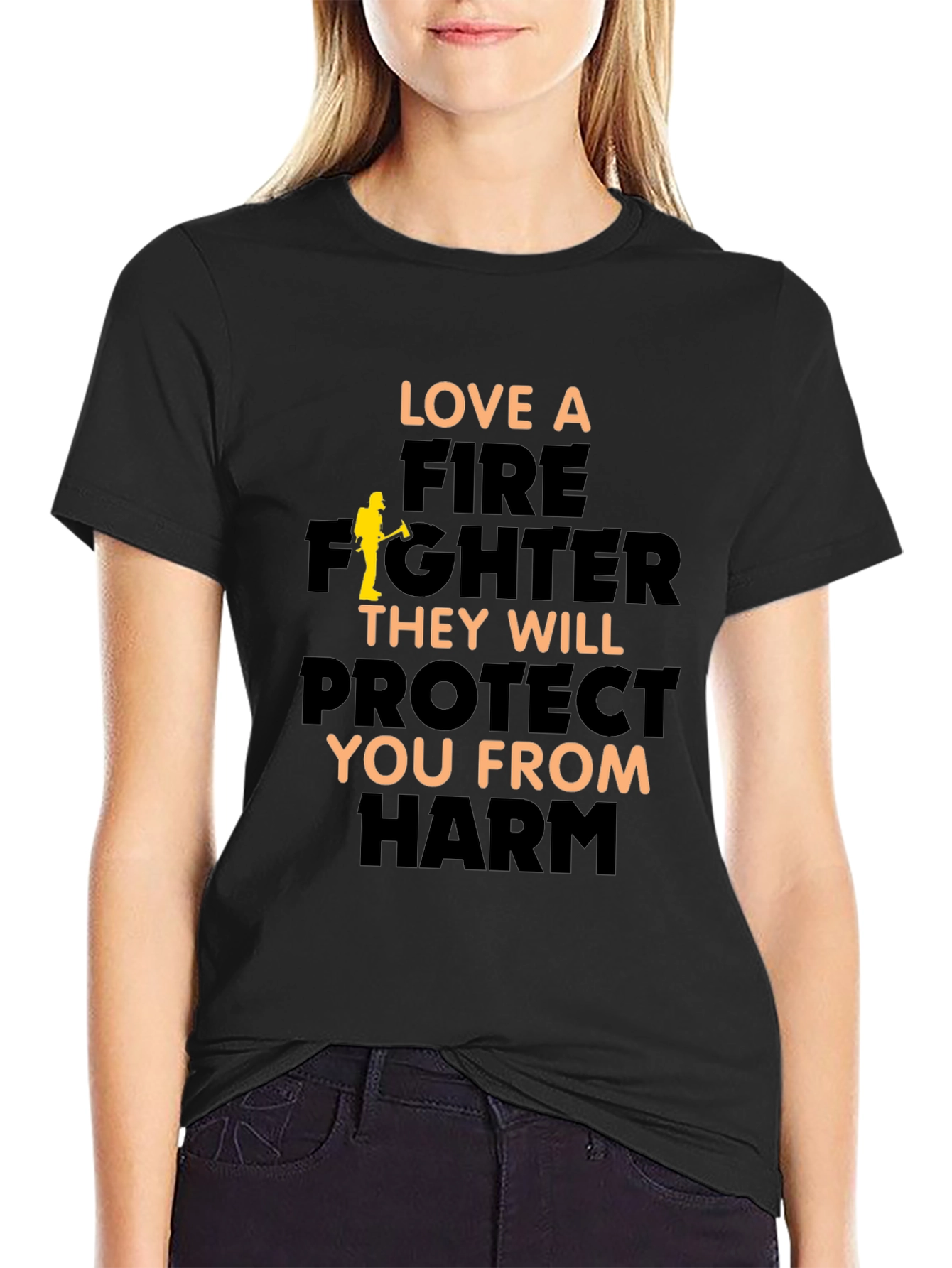 Love A Firefighter T-Shirt