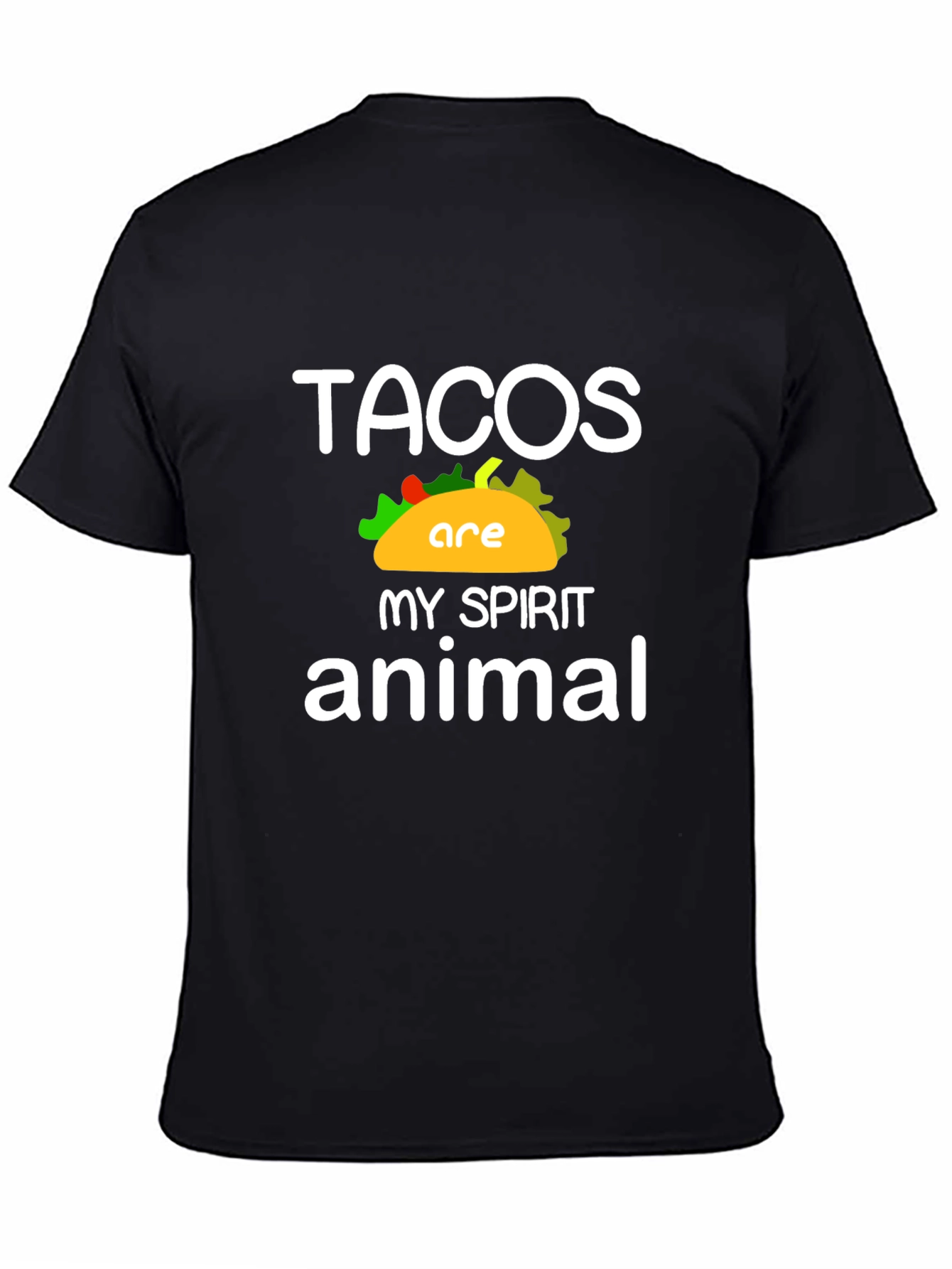 Tacos Are My Spirit Animal - Novelty Graphic T-Shirt