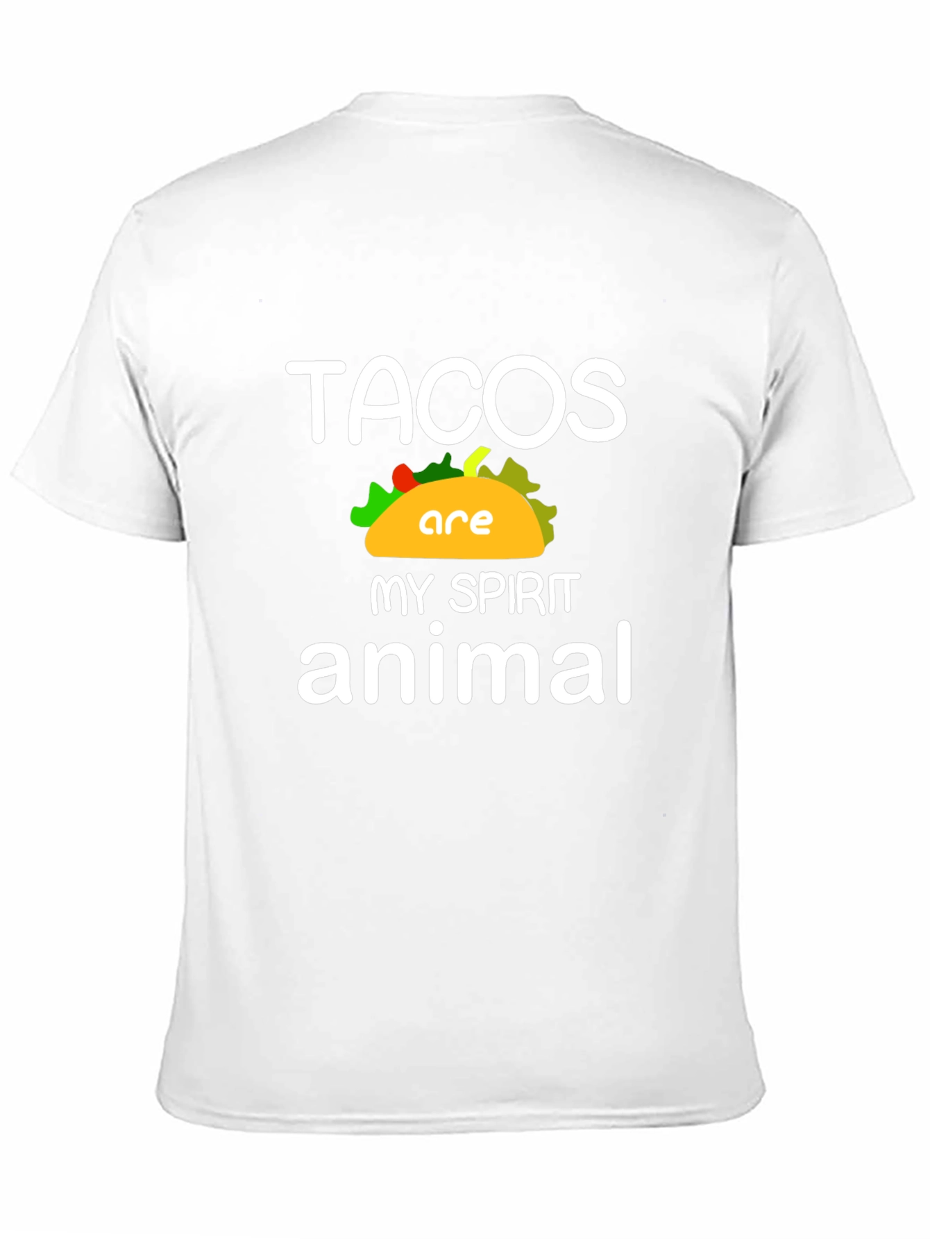 Tacos Are My Spirit Animal - Novelty Graphic T-Shirt