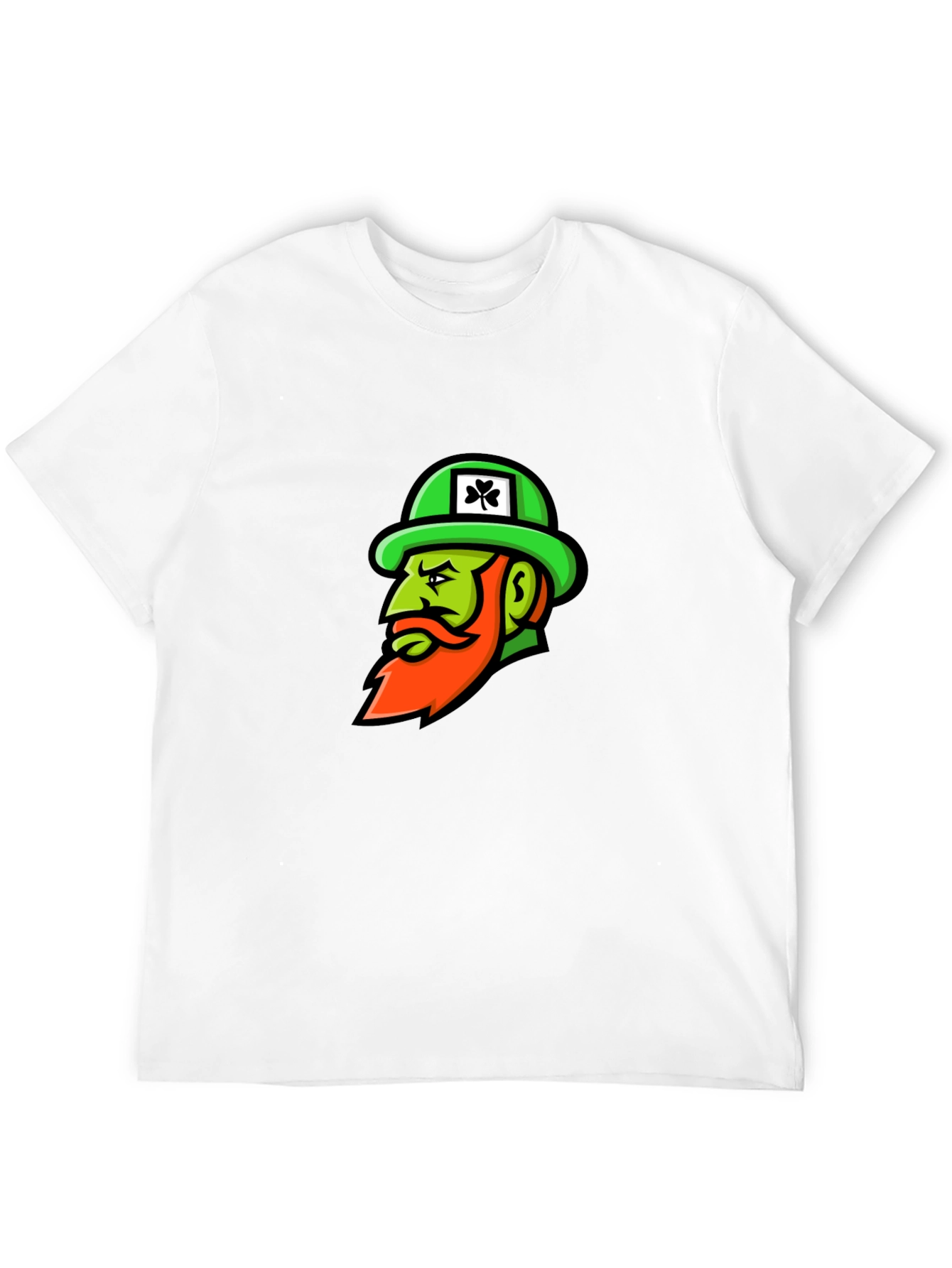 St. Patricks Day Leprechaun Black T-Shirt
