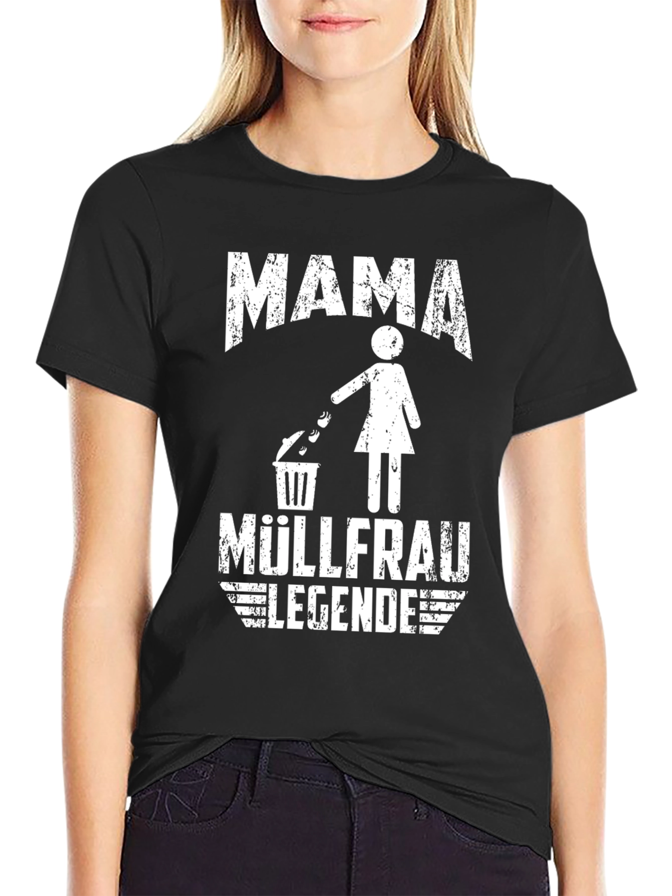 Mama Müllfrau Legende T-Shirt