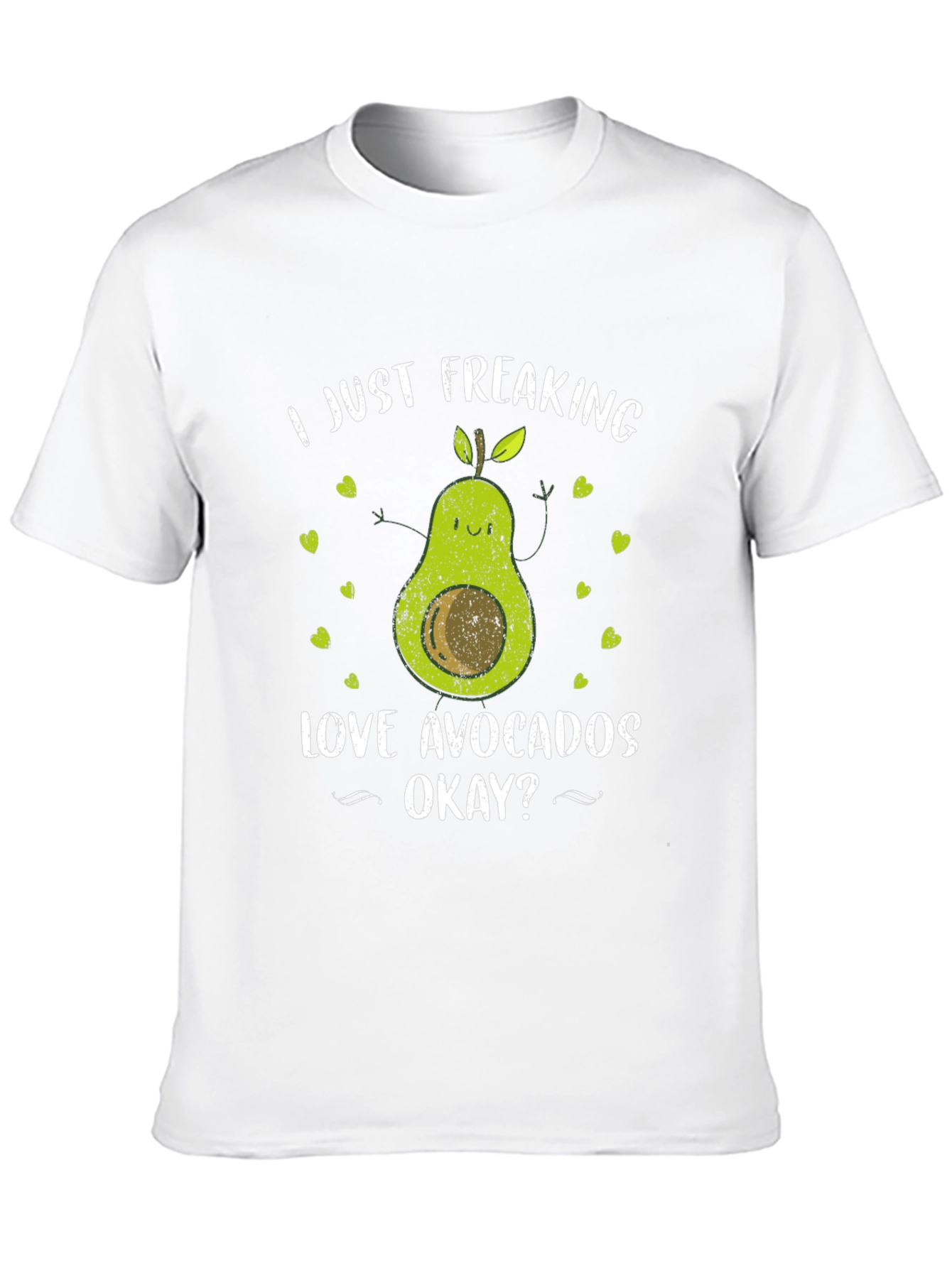 I Just Freaking Love Avocados Black T-Shirt