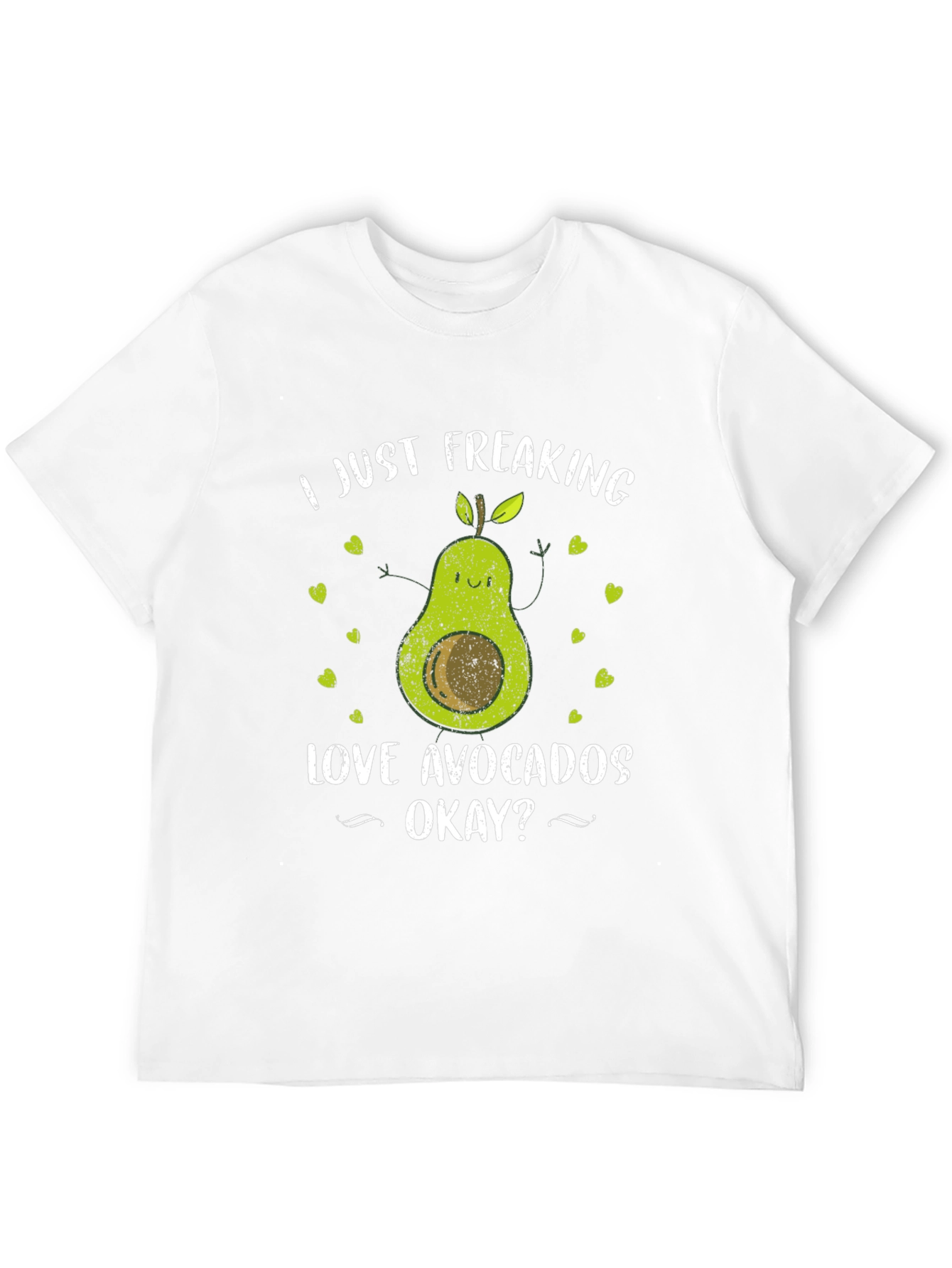 I Just Freaking Love Avocados Black T-Shirt