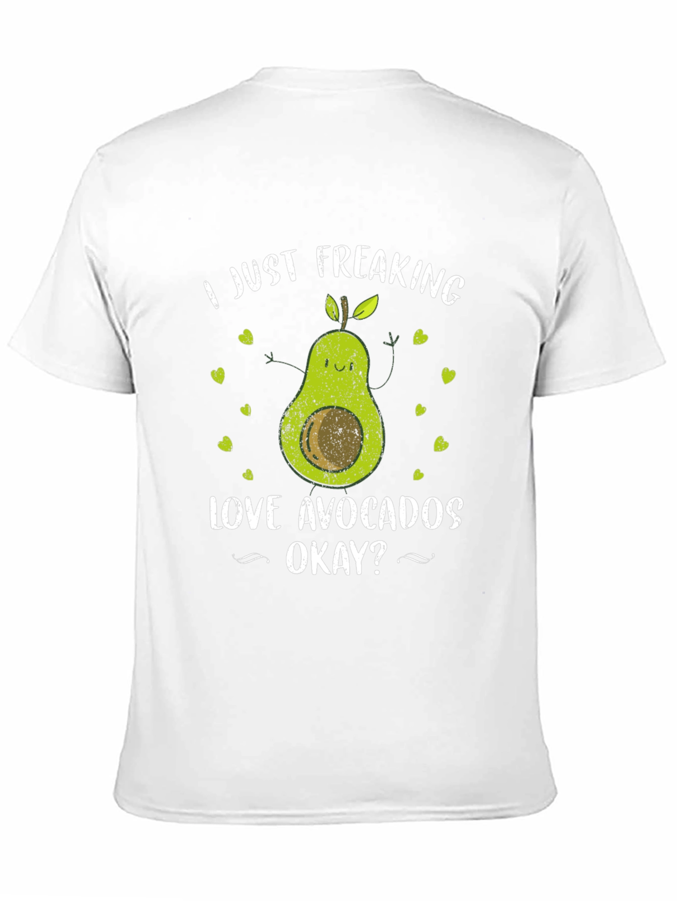I Just Freaking Love Avocados Black T-Shirt