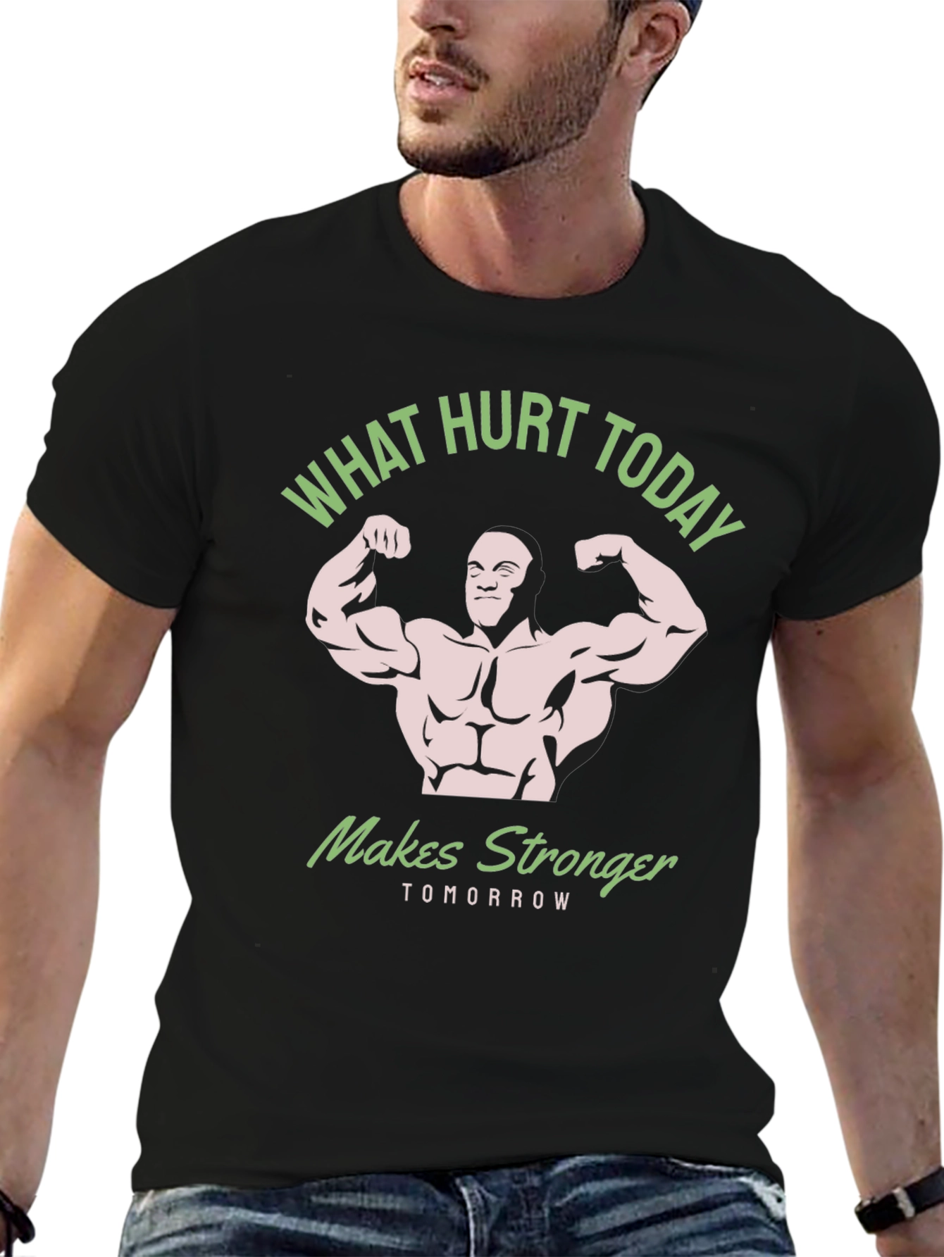 Workout Motivation T-Shirt: What Hurts Today