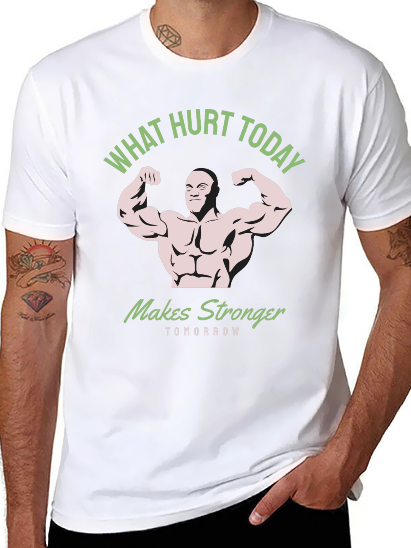 Workout Motivation T-Shirt: What Hurts Today