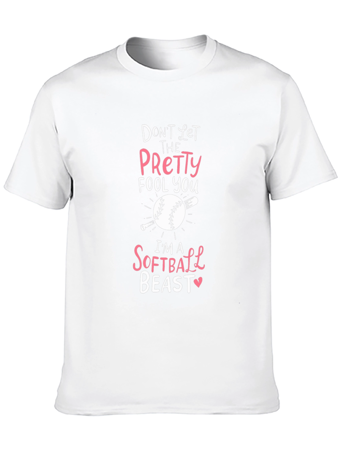 Softball Beast Graphic Tee - Fun Sportswear