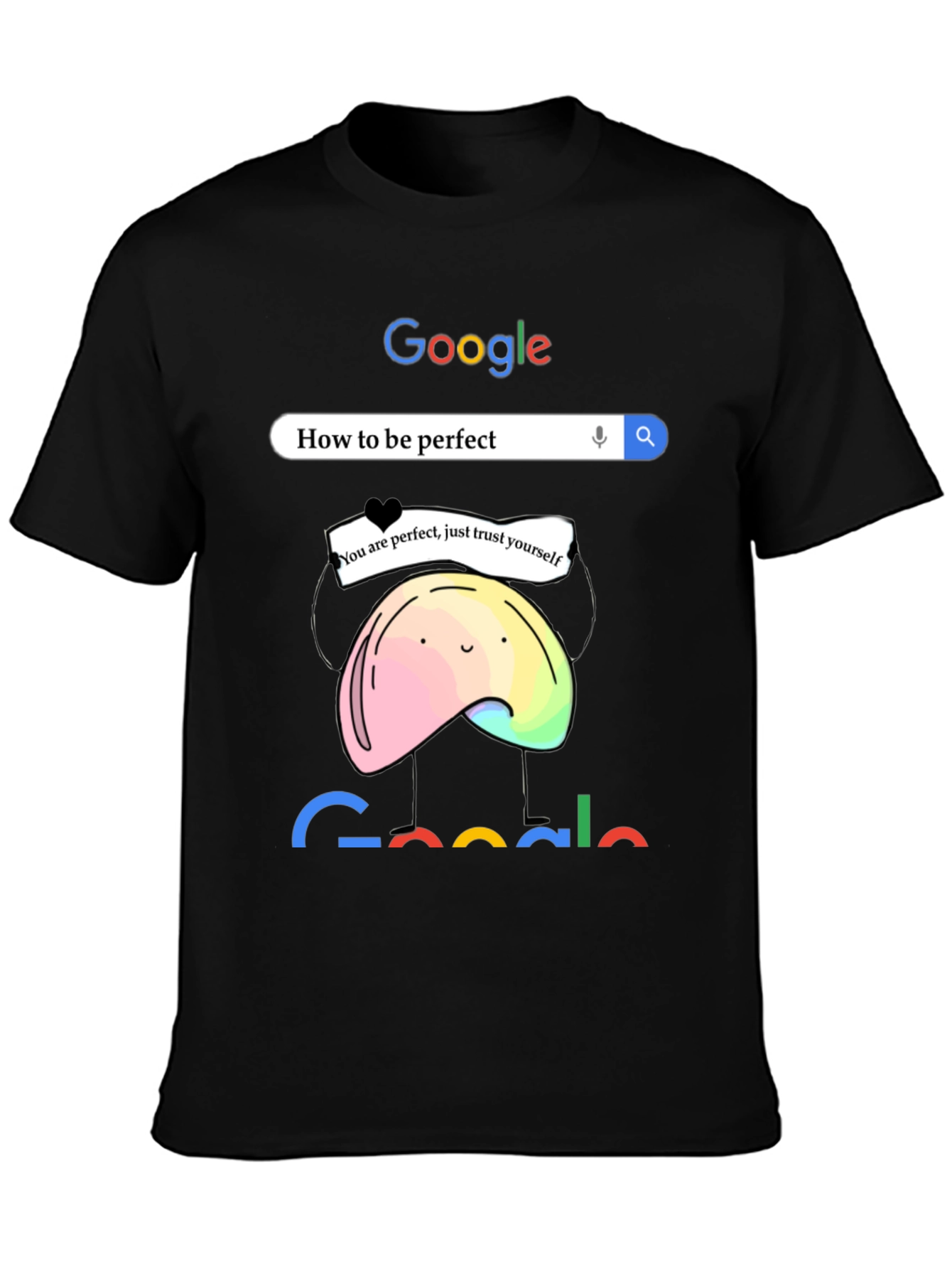 Funny How to be Perfect Google Search T-Shirt