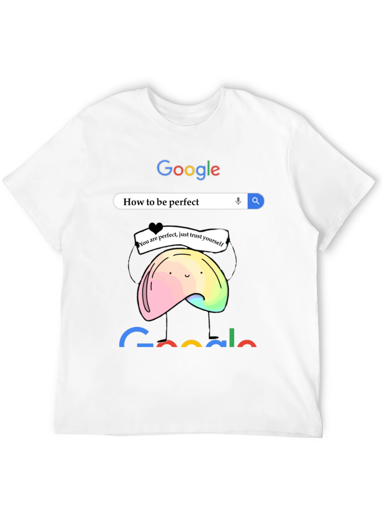Funny How to be Perfect Google Search T-Shirt
