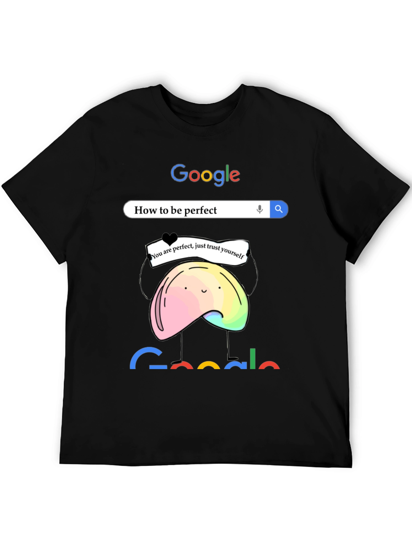 Funny How to be Perfect Google Search T-Shirt