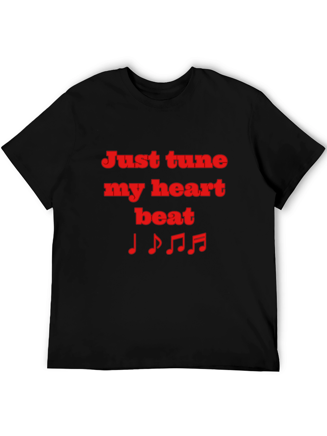 Tune My Heart Beat Graphic T-Shirt