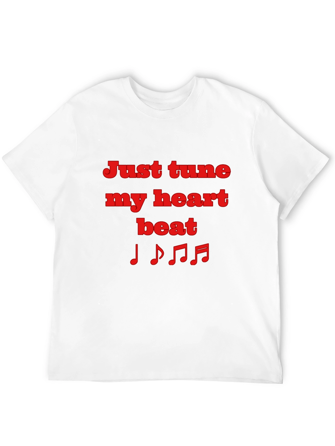 Tune My Heart Beat Graphic T-Shirt