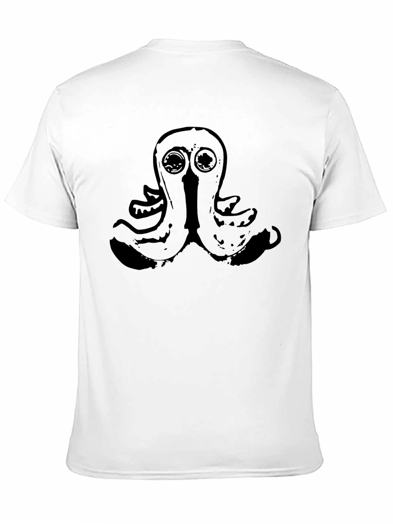 Black Octopus Graphic T-Shirt - Unique Design