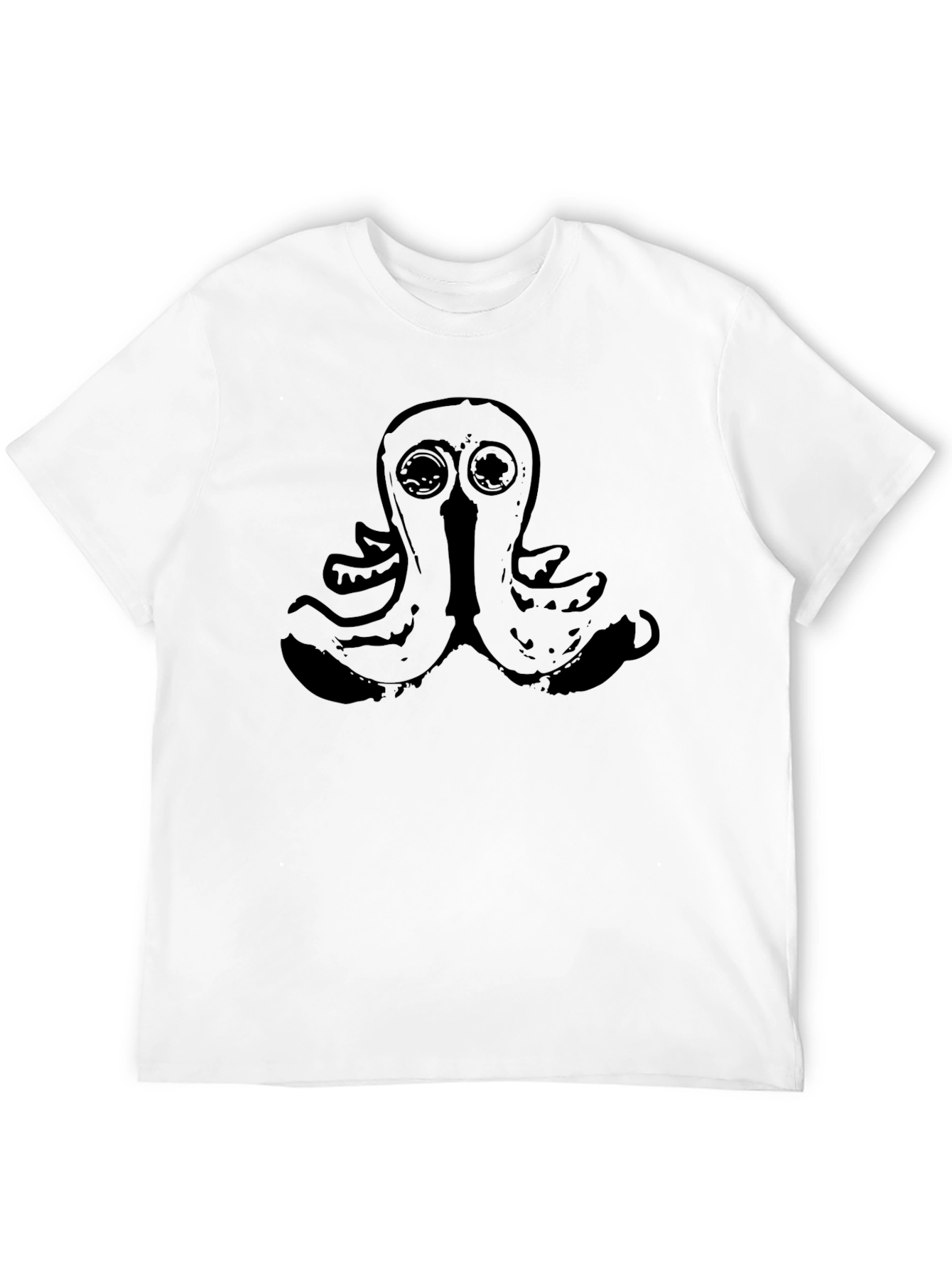 Black Octopus Graphic T-Shirt - Unique Design