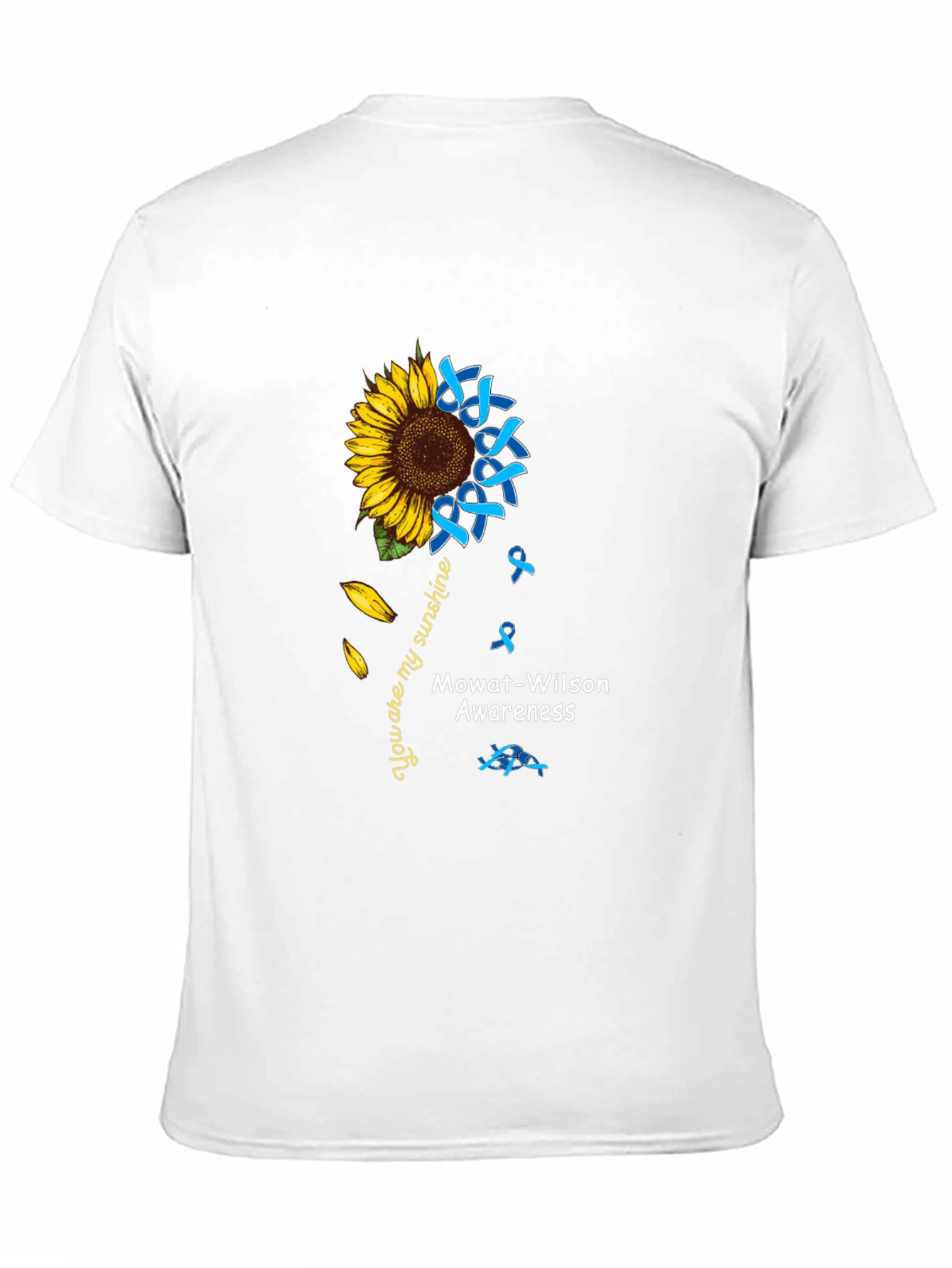 Mowat-Wilson Awareness Sunflower T-Shirt