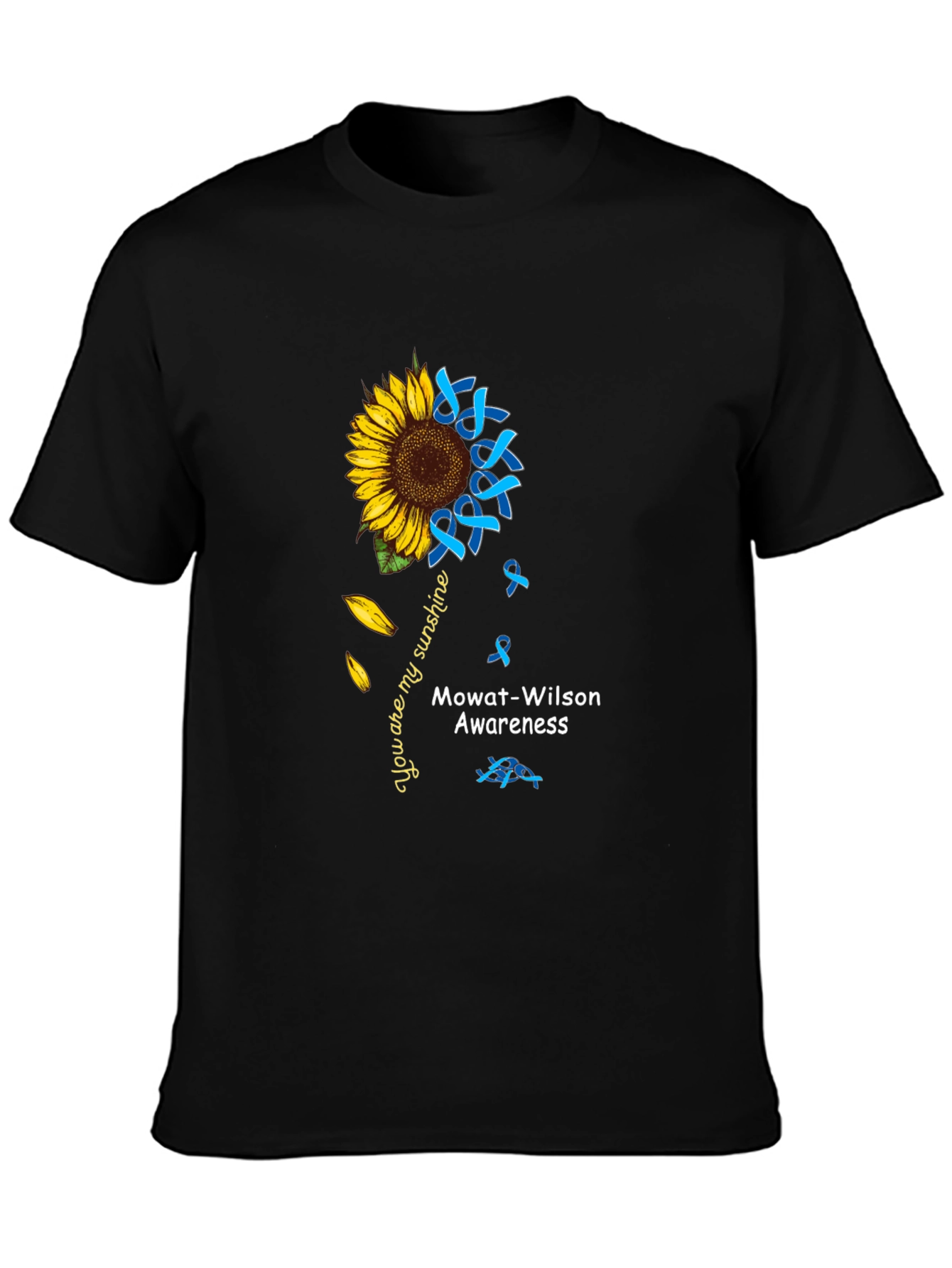 Mowat-Wilson Awareness Sunflower T-Shirt