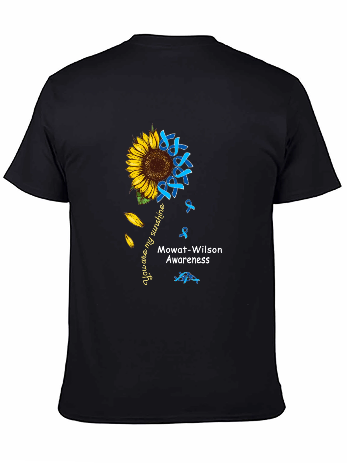 Mowat-Wilson Awareness Sunflower T-Shirt