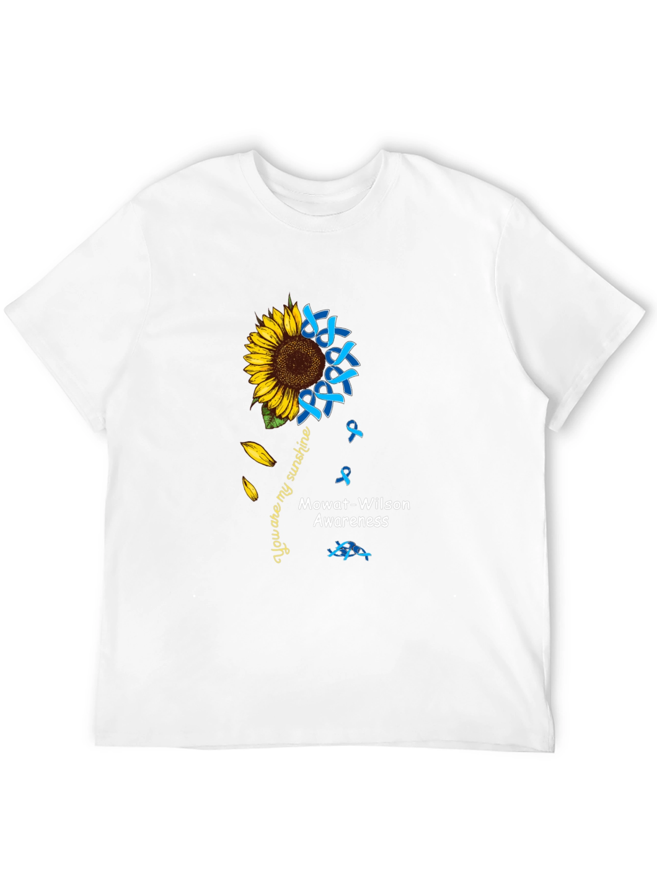 Mowat-Wilson Awareness Sunflower T-Shirt