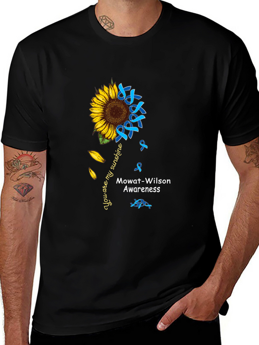 Mowat-Wilson Awareness Sunflower T-Shirt