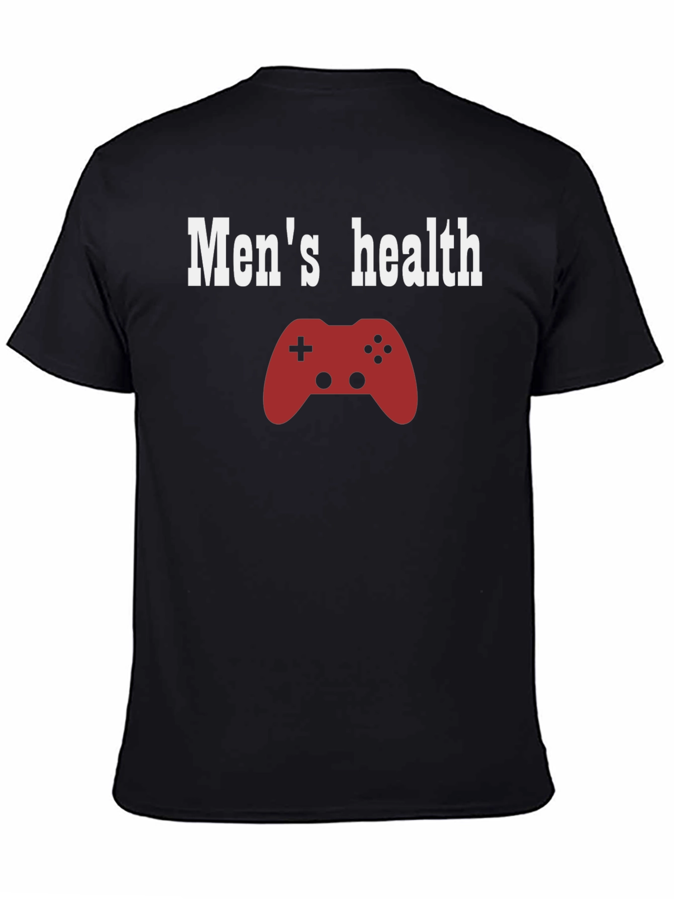Mens Health Gaming T-Shirt - Black