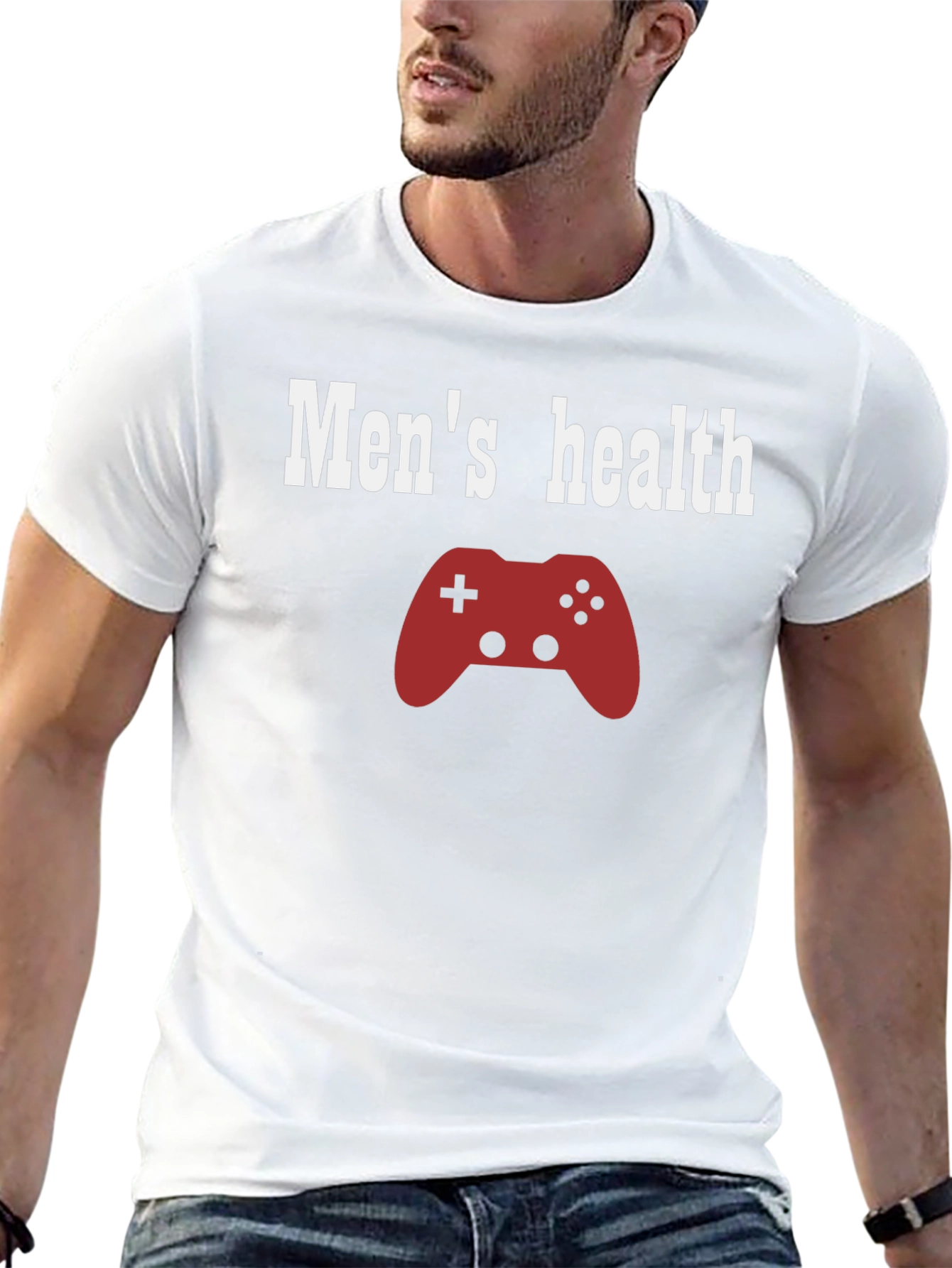 Mens Health Gaming T-Shirt - Black