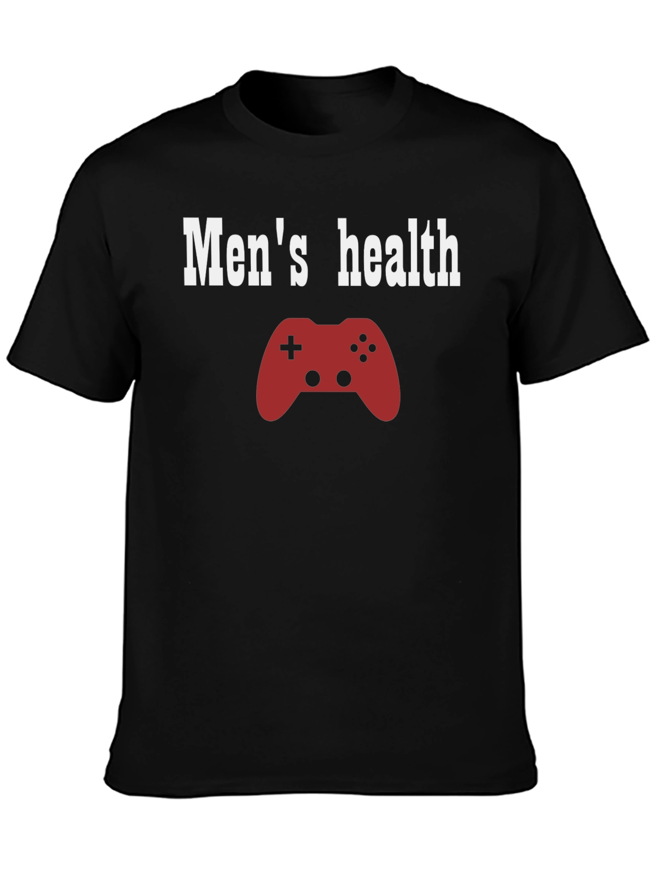 Mens Health Gaming T-Shirt - Black