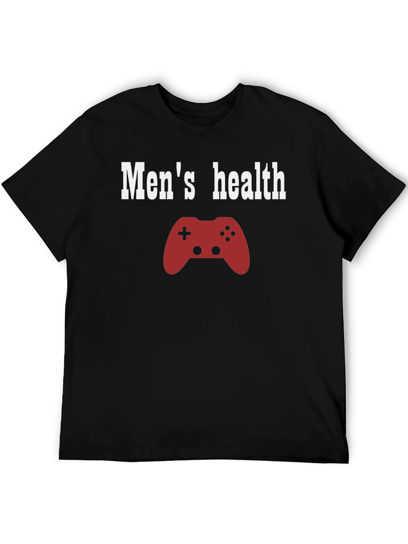 Mens Health Gaming T-Shirt - Black