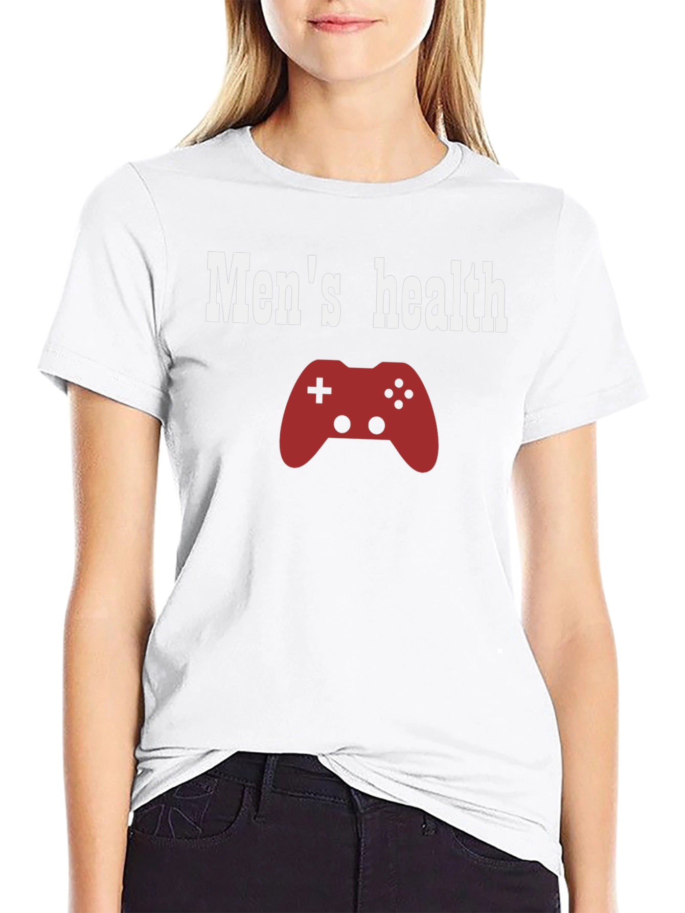 Mens Health Gaming T-Shirt - Black
