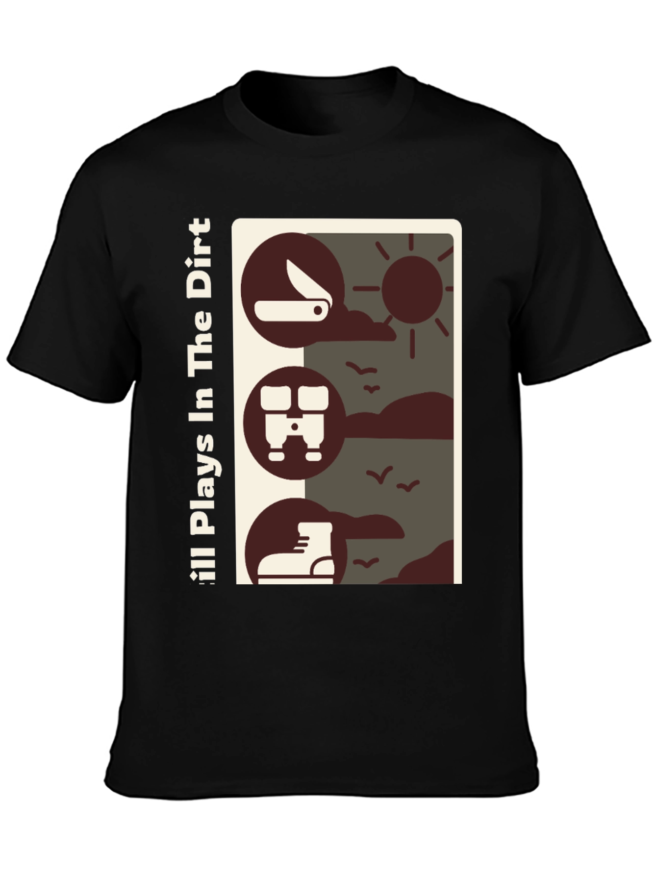 Nature Adventure Graphic Tee - Plays in the Dirt