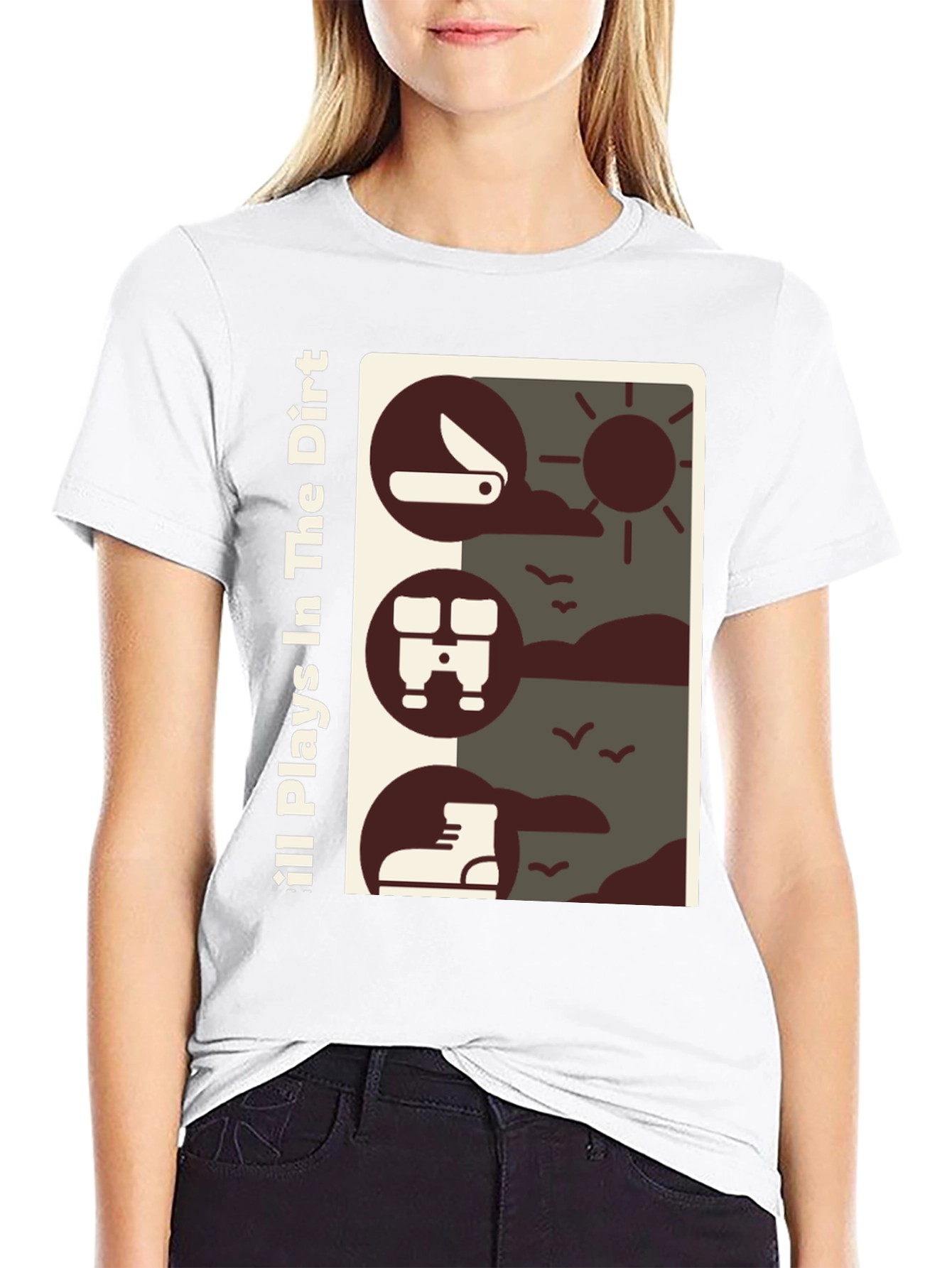 Nature Adventure Graphic Tee - Plays in the Dirt