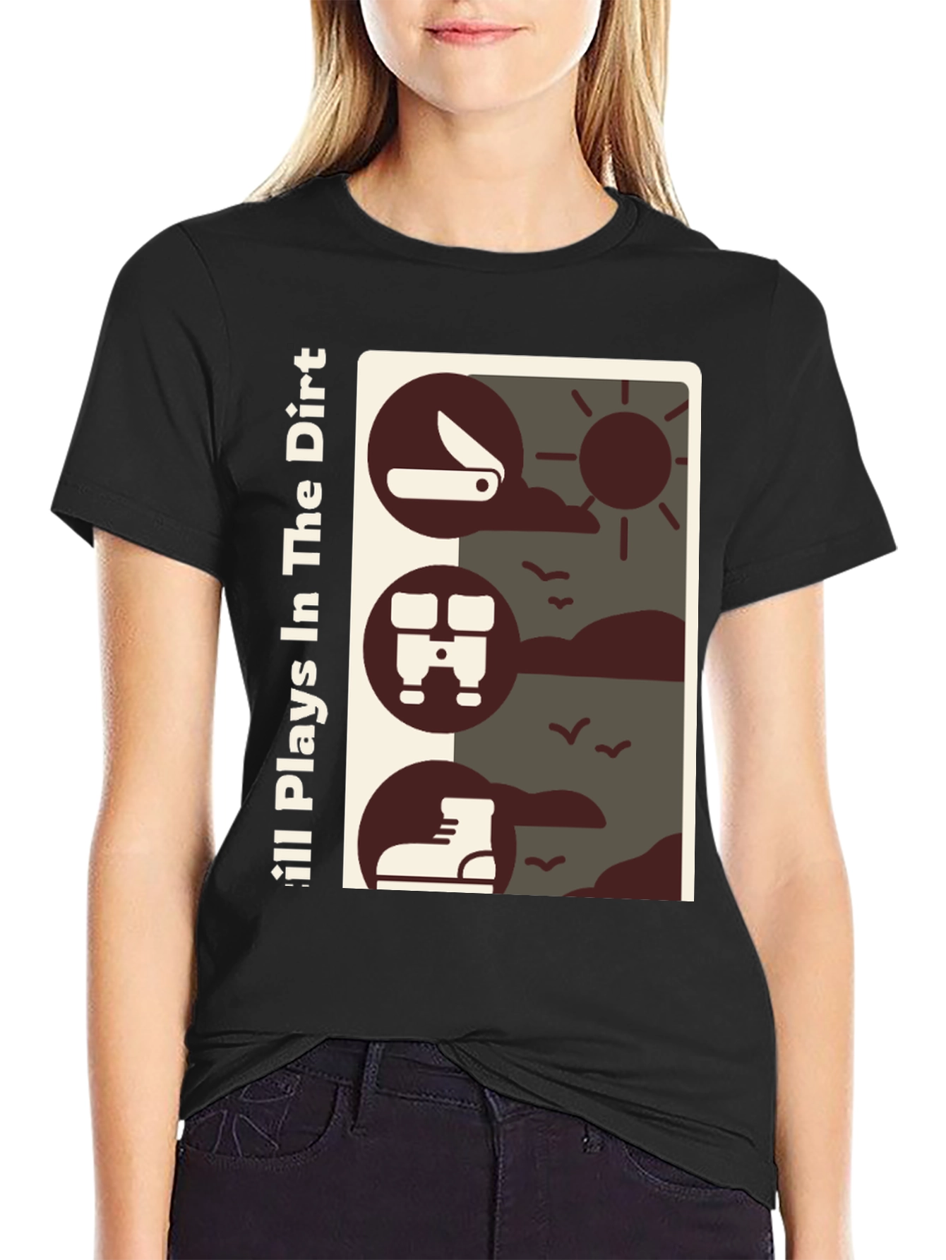 Nature Adventure Graphic Tee - Plays in the Dirt