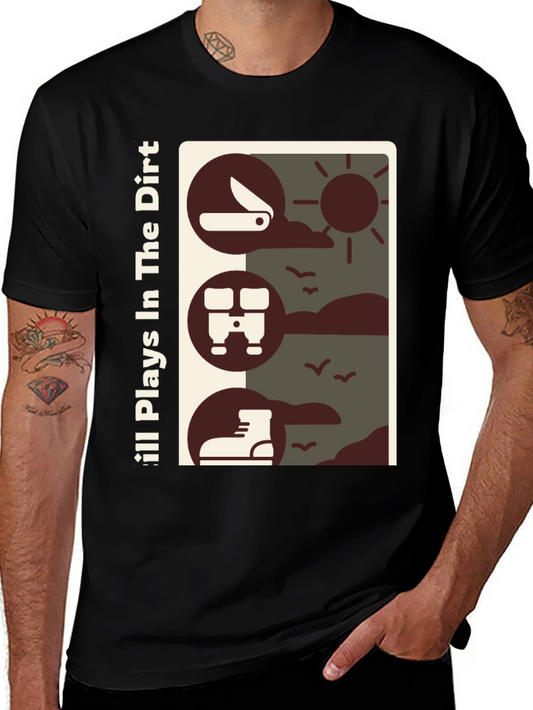 Nature Adventure Graphic Tee - Plays in the Dirt