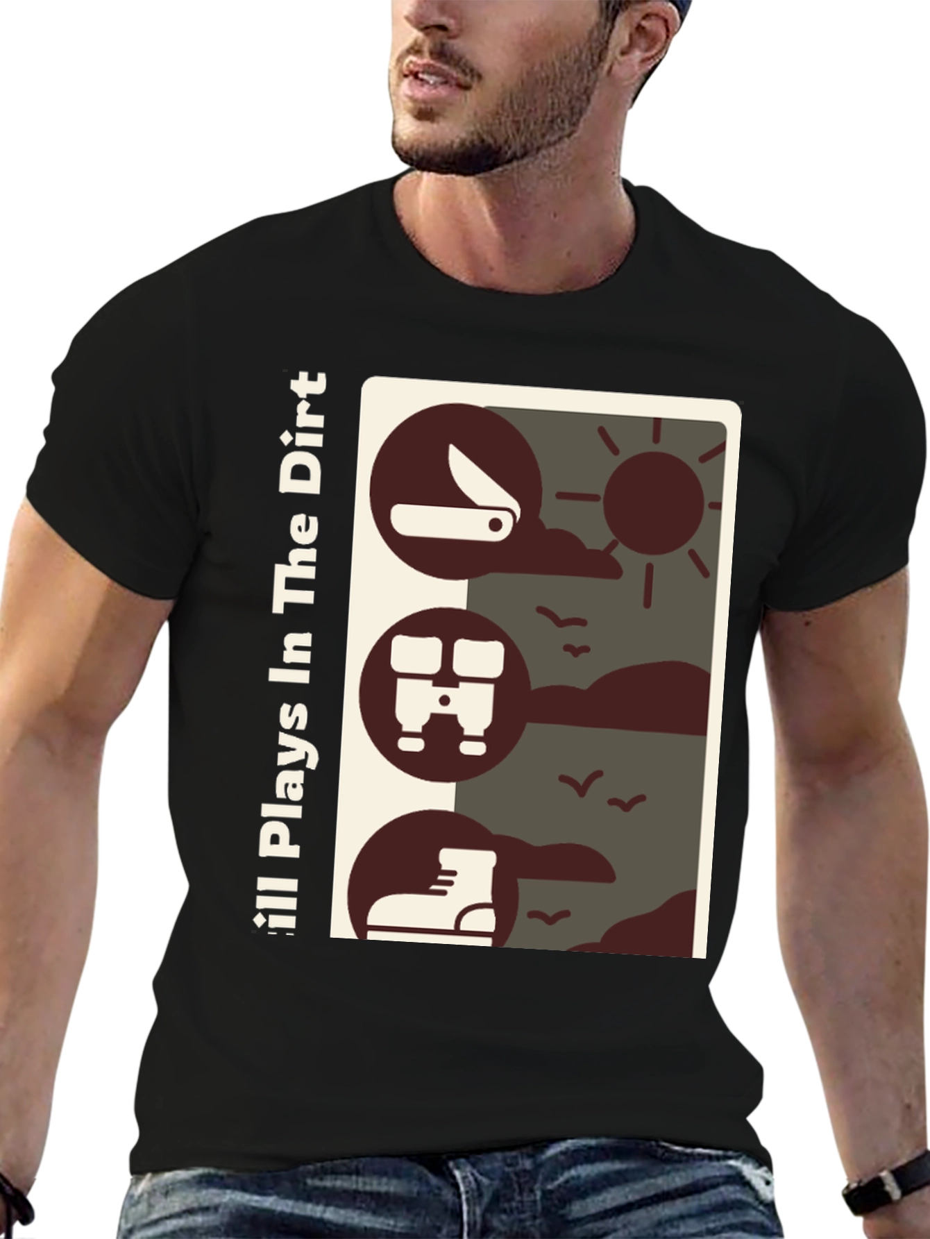 Nature Adventure Graphic Tee - Plays in the Dirt