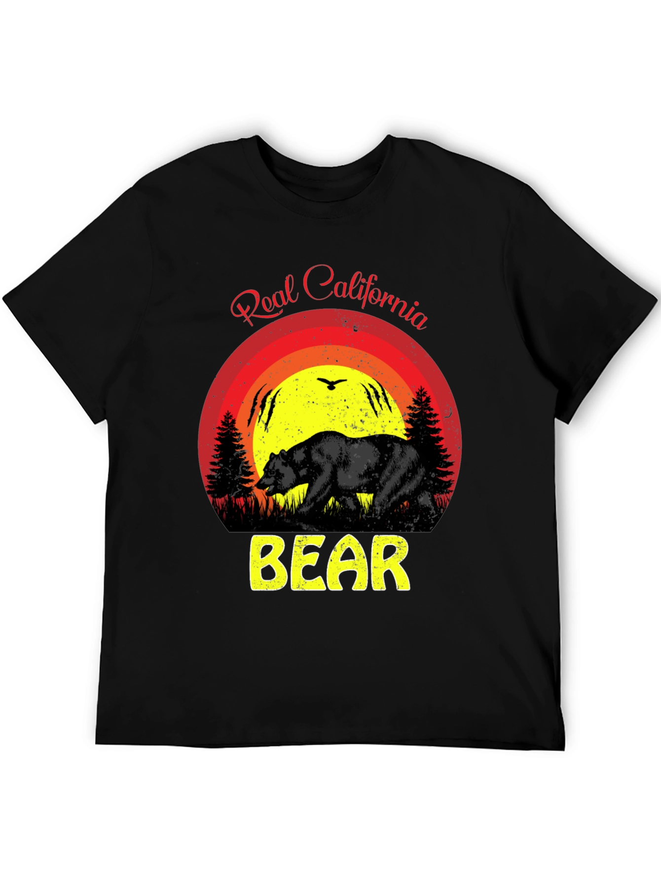 Real California Bear Graphic Tee