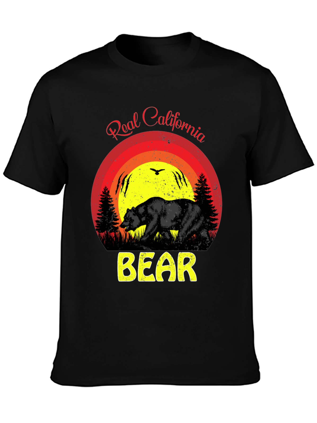 Real California Bear Graphic Tee