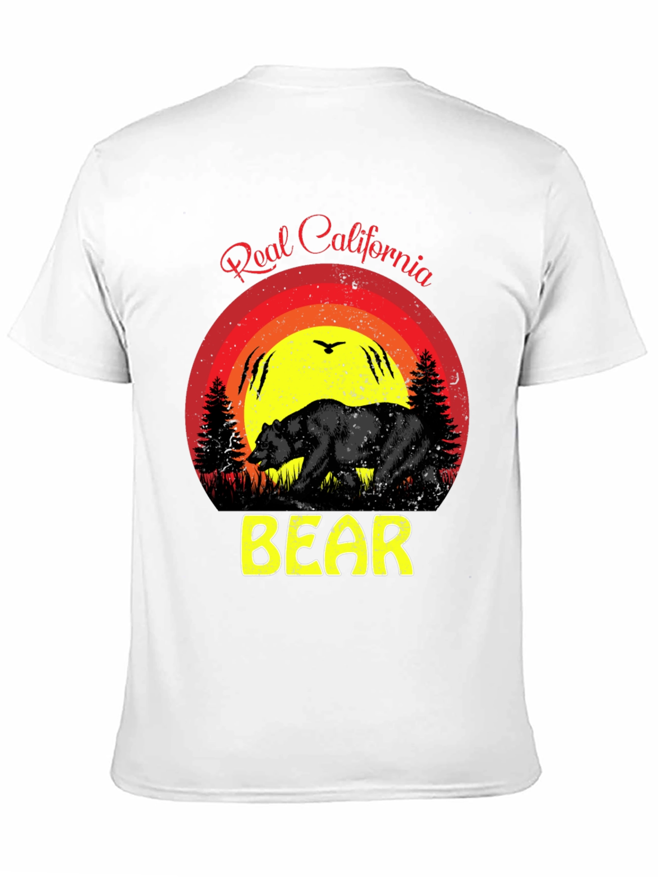 Real California Bear Graphic Tee