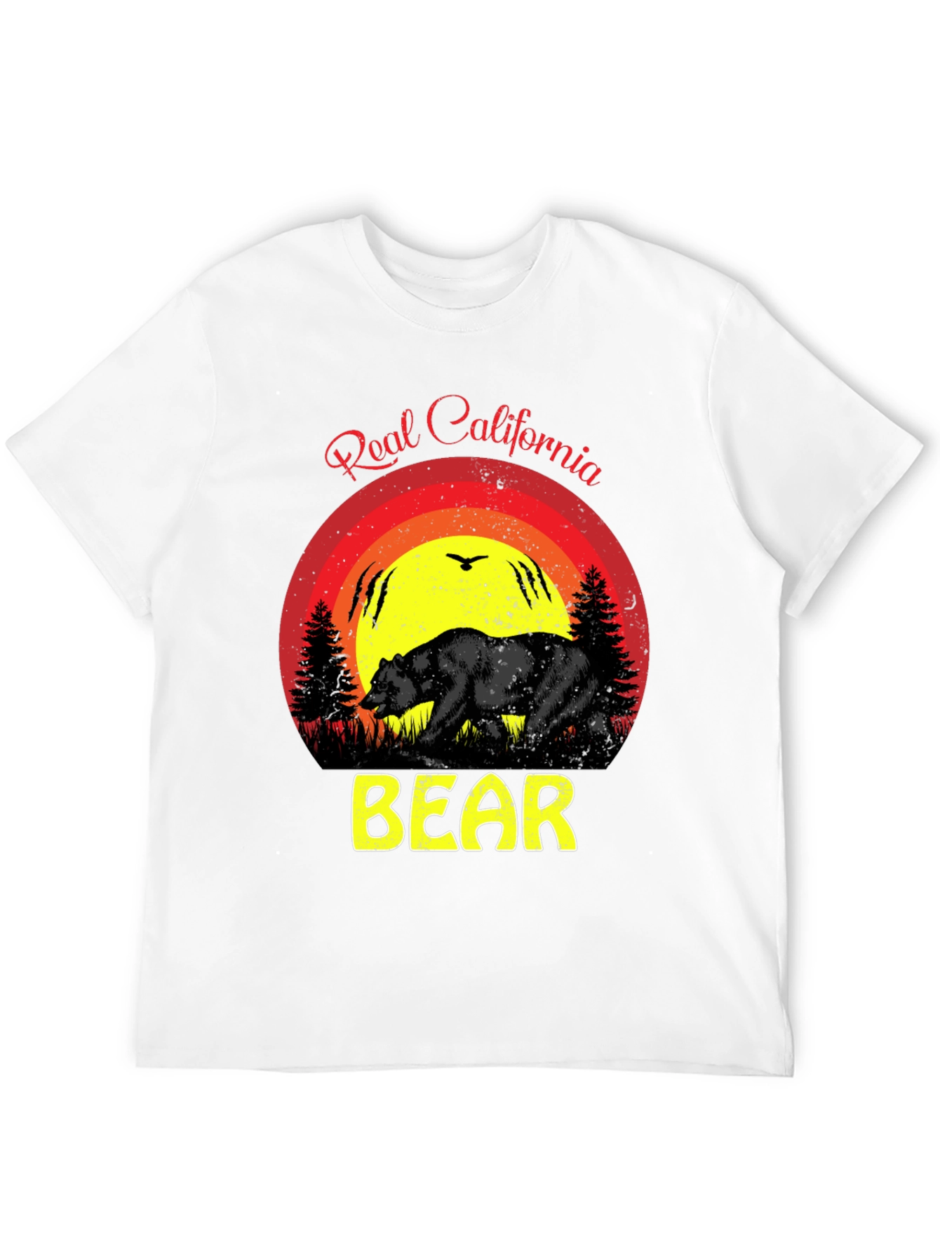 Real California Bear Graphic Tee